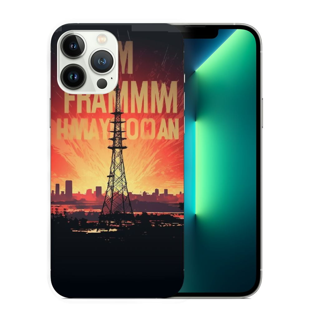 COMIO iPhone 15 Pro Max Ham Radio Tower Sunrise Uniting Our Frequency