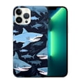 thumbnail image 1 of COMIO iPhone 15 Shark Blue Ocean Case Sharks Lover Case, 1 of 4
