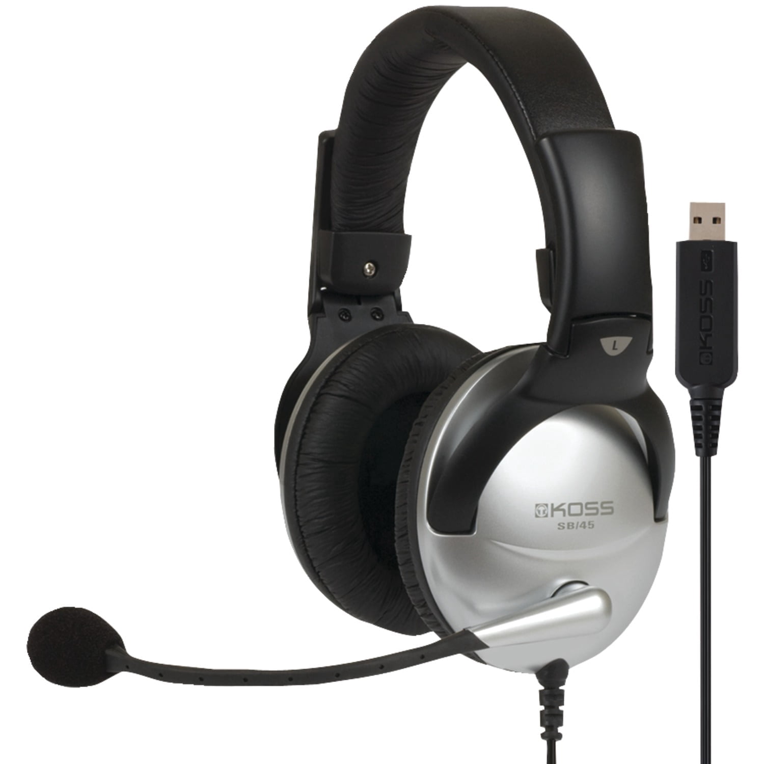 KOSS SB45 USB USB Connector Circumaural Communication Headset