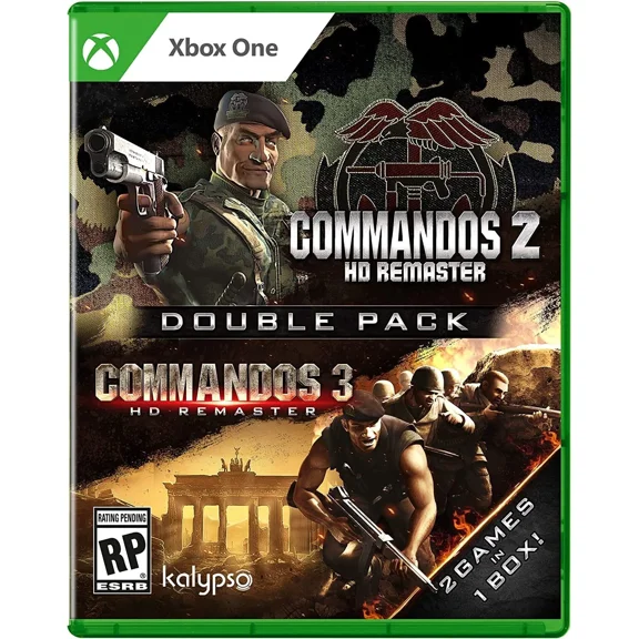 COMMANDOS DOUBLE PACK - Xbox Series X, Brand New