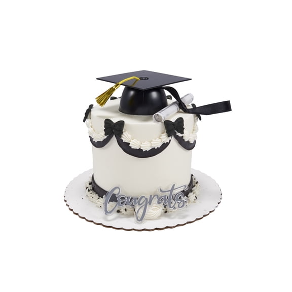 COMMENCEMENT BARREL CAKE