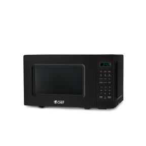 COMMERCIAL CHEF 0.7 cu. ft. Countertop Microwave Oven, Black