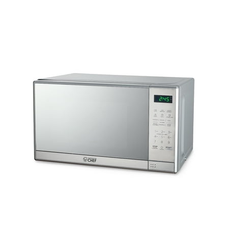 COMMERCIAL CHEF CHM7MS 0.7 Cu. Ft. Small Microwave with 10 Power Levels, New