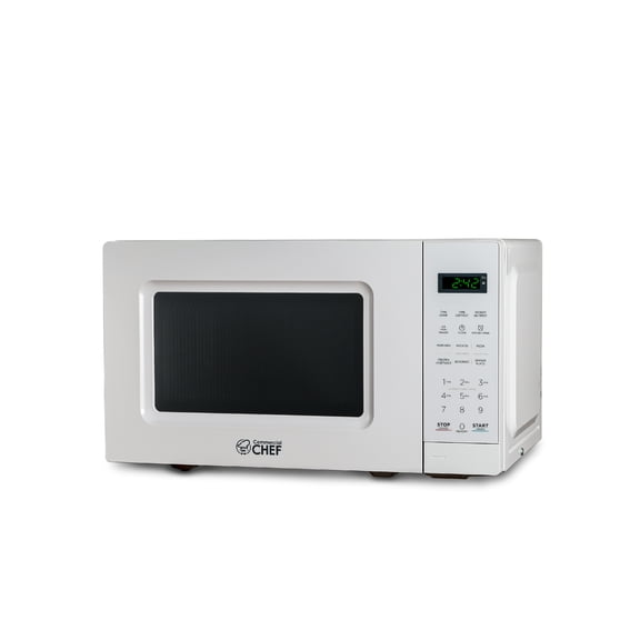 COMMERCIAL CHEF CHM7MW Small Microwave 0.7 cu. ft. With 10 Power Levels