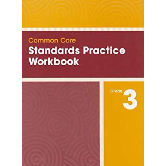 Pre-Owned Common Core Standards Practice Workbook Grade 3 (Paperback) 0328756865 9780328756865