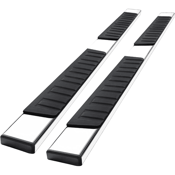 COMNOVA AUTOPART 6 Inch Nerf Bars Side Steps Compatible with 2019-2025 Ford Ranger SuperCrew Cab, Ford Ranger Running Boards Stainless Steel.