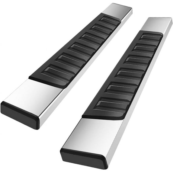 COMNOVA AUTOPART 6 Inches Running Boards for 2017-2025 Ford F250 F350 Superduty Regular Cab, Stainless Steel Pick Up Truck Ford F250 Nerf Bars Side Steps.