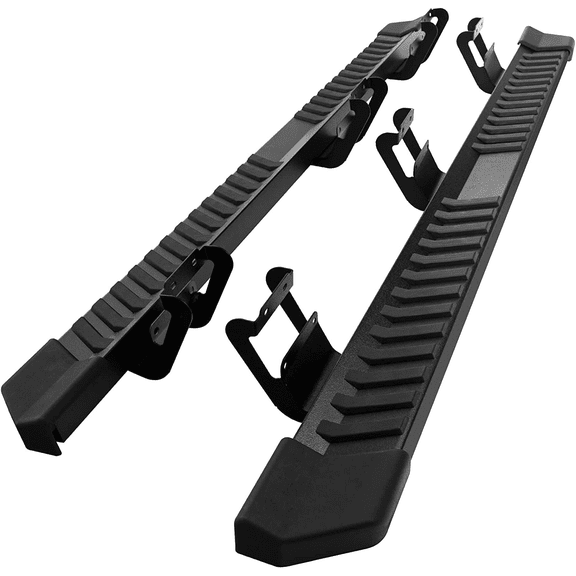 COMNOVA AUTOPART V6 Nerf Bars Running Boards Compatible with 2015-2025 Ford F150 Crew Cab, Ford Running Boards All Black.