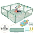 COMOMY Playpens for Babies and Toddlers, 79"x71" Baby Playard Extra Large, Safe and NonSlip