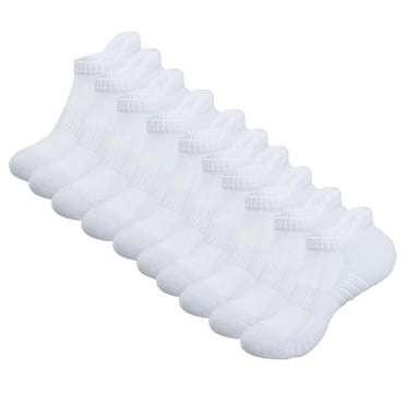 COMOREBI Mens Casual Solid Color Sweat-absorbing Breathable and Outdoor Sports Cotton Socks Fall/Winter Clothing on Sale
