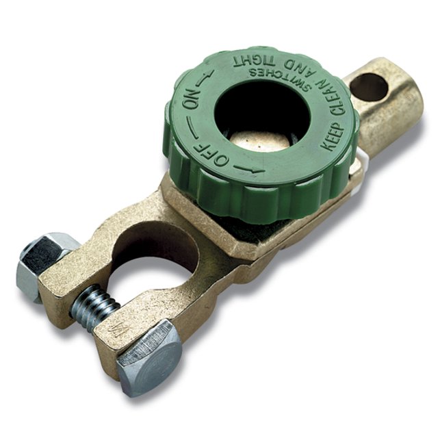 COMPACT BATTERY SWITCHGREEN KNOB