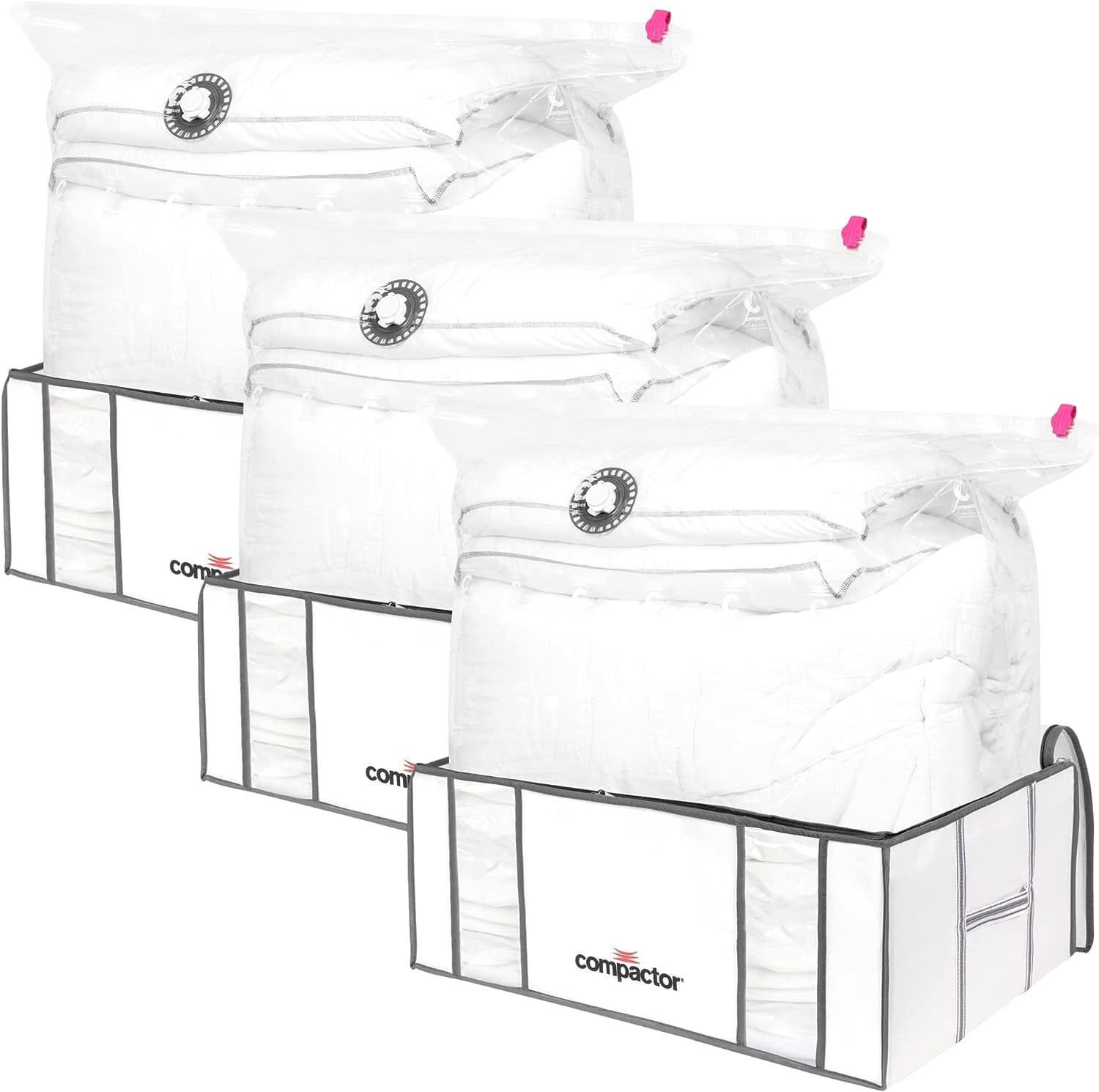 Compactor Vacuum Storage Bag XXL Semi Rigid Polypropylene Nylon compactor-vacuum-storage-bag-xxl-semi-rigid-polypropylene-nylon