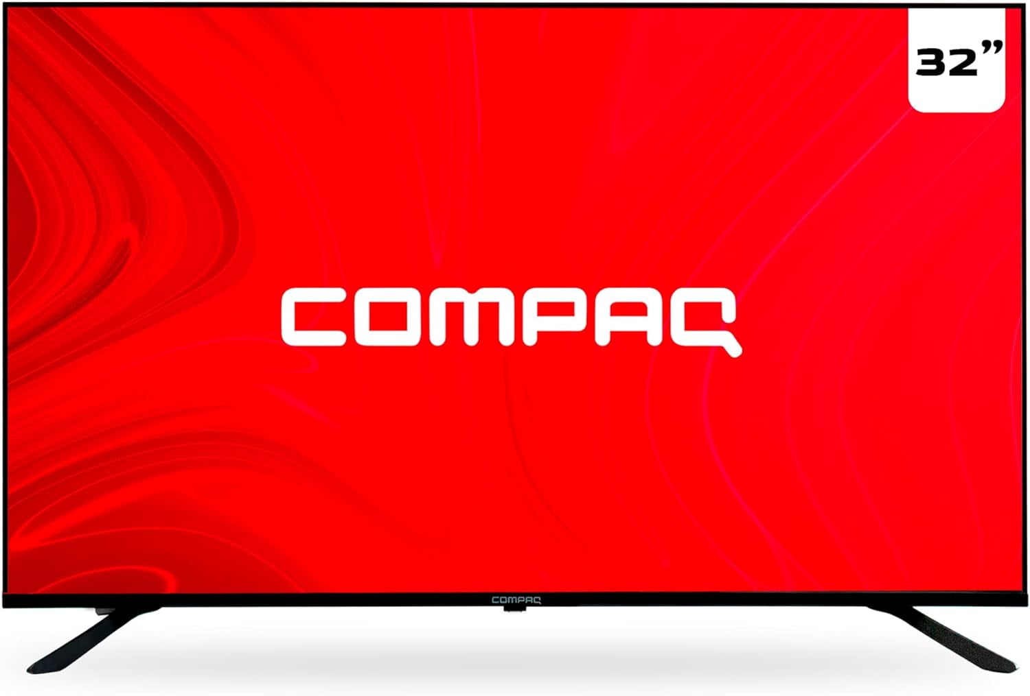Compaq 32 Inch Smart TV Frameless HD Google TV with Bluetooth Wi