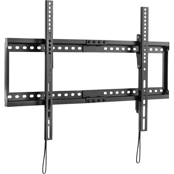 COMPAQ Tilt TV Wall Mount - Universal Wall Mount TV Bracket for 37-80 Inch Flat or Curved Panel TVs up to 165lbs - Low Profile, Super Slim, Strength Tested