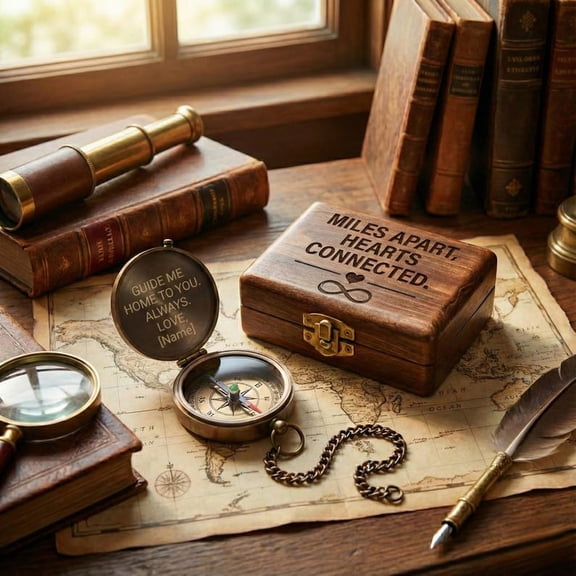 COMPASS, Customized Compass, Personalized Compass, Engraved Compass, Custom Compass, Functional Compass, Christmas Gift, Anniversary Gift