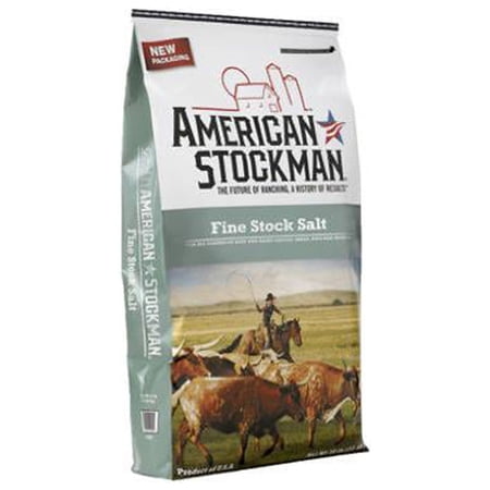 COMPASS MINERALS Fine Stock Ag Salt, 50-Lbs. 41002R