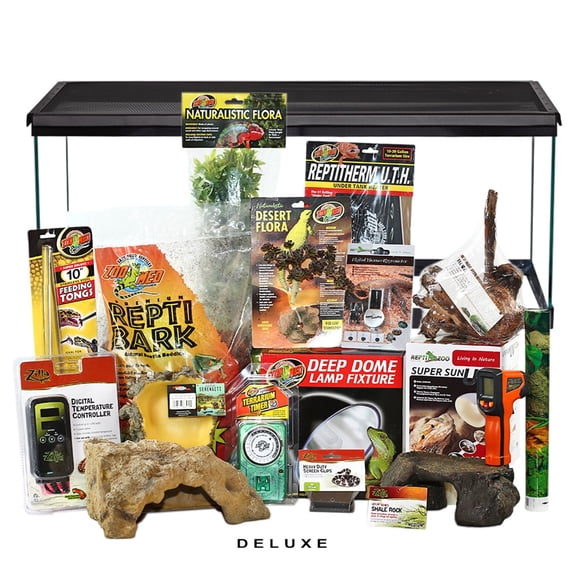 COMPLETE Baby Ball Python Setup - Deluxe - With Tank