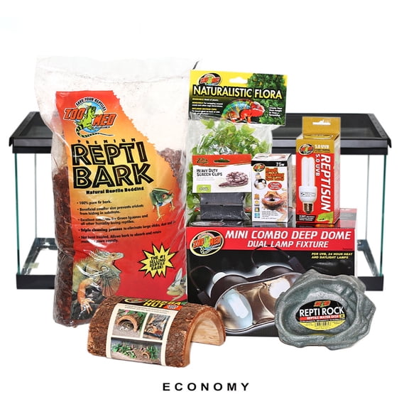 COMPLETE Baby Ball Python Setup - Economy - With Tank