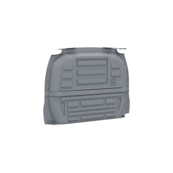 Holman 40691GM Bulkhead Divider Full Bulkhead Without Door Without Window Gray