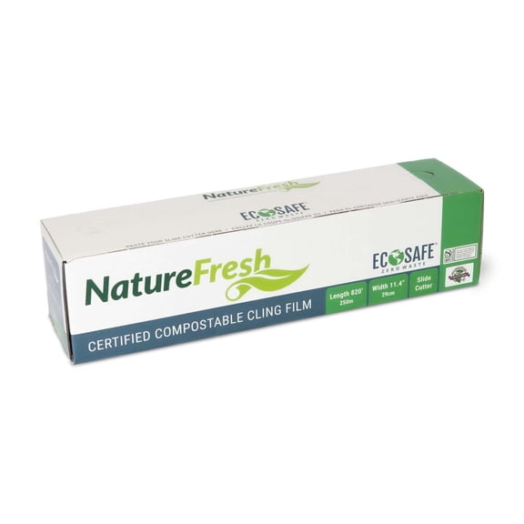 COMPOSTABLE CLING FILM - A1 MANUAL ROLL - 15" x 4921 Feet