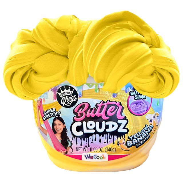 COMPOUND KINGS Butter Cloudz Compound Bucket For Girls & Boys Sensory Toys NonToxic & Non