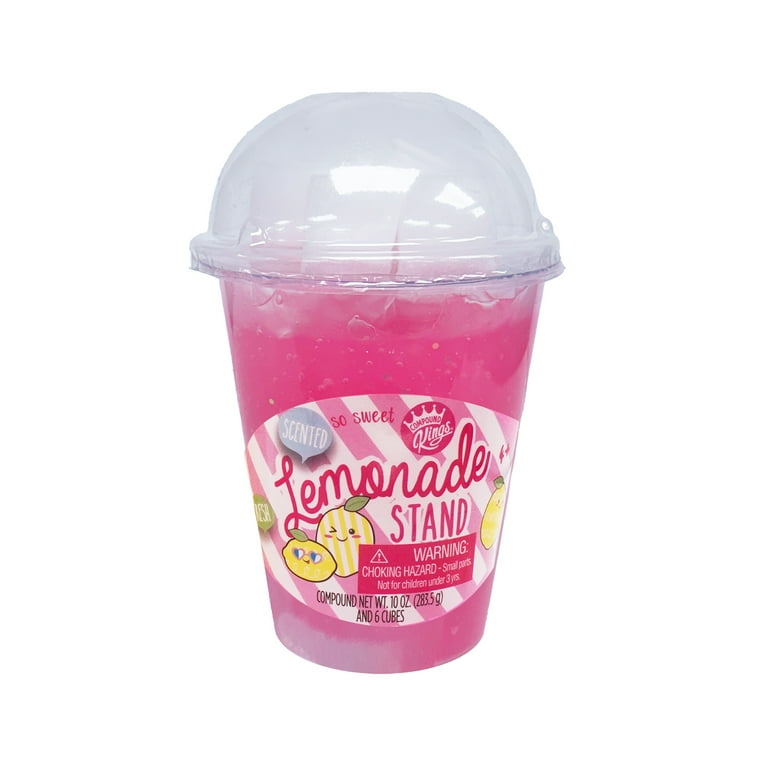Compound Kings Lemonade Cup Slime – Stretchy, Scented Fun in Pink