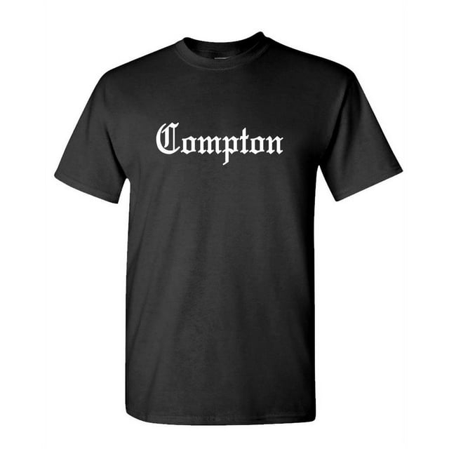 COMPTON - retro dre hip hop rap eazy e - Cotton Unisex T-Shirt