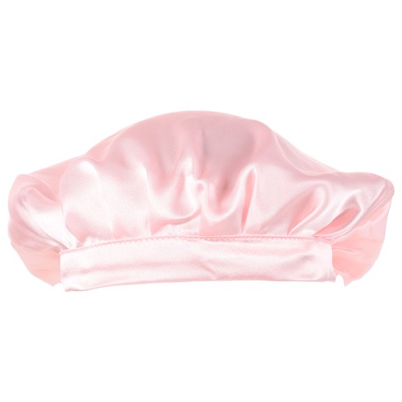COMPUKAS 1 Piece Hair Wrap for Women Pink Silk for Sleeping