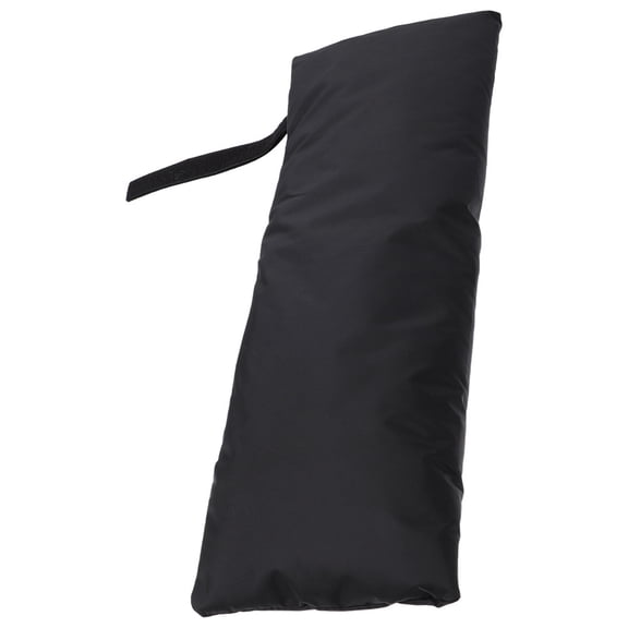 COMPUKAS Black Oxford Cloth Outdoor Faucet Cover Set - Weather-Resistant Winter Tap Protector with Rectangular Design