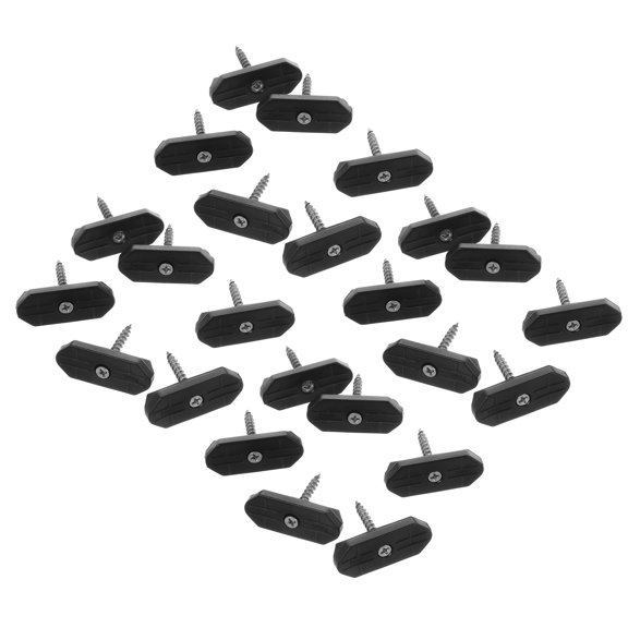 COMPUKAS 1 Set Composite Decking Clips for Preventing Loosening 3.8x1.5x1in