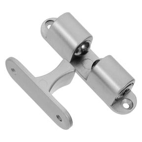 COMPUKAS 1 Set Cupboard Door Catch Ball Catch Aluminum Alloy Silver for Doors Practical and Aesthetic
