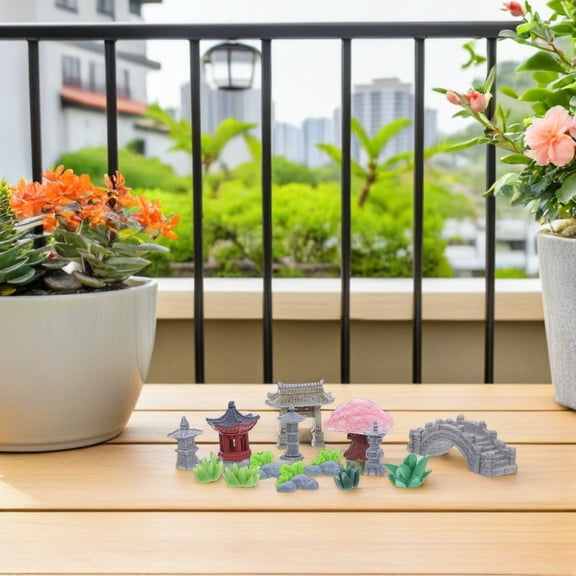 COMPUKAS 1 Set Miniature Landscape Decoration Lightweight Landscape Rock For Home Decor And Office Interior Design