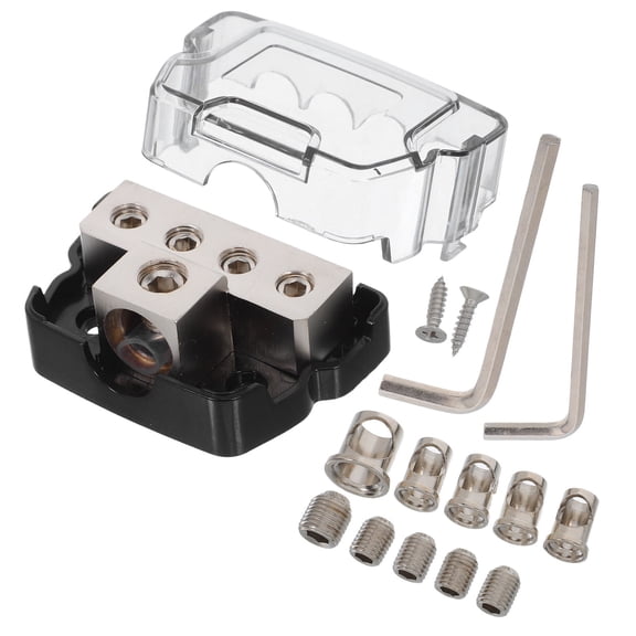 COMPUKAS Power Splitter Set Zinc Alloy ABS PC for Vehicle Distribution Blocks and Connection, and