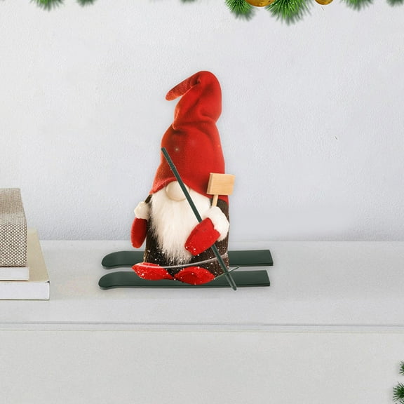 COMPUKAS 1 Set Sleigh Tabletop Decoration Plastic for Christmas Celebration and Festive Atmosphere