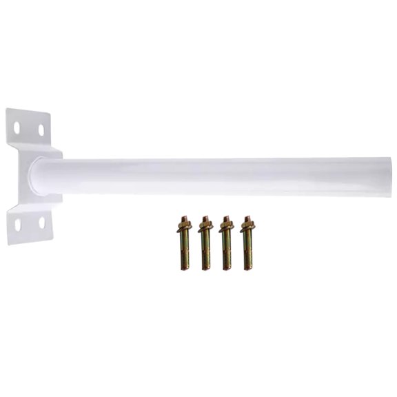 COMPUKAS 1 Set Solar Pole Bracket Metal for Outdoor Pathway Lights Solar Powered