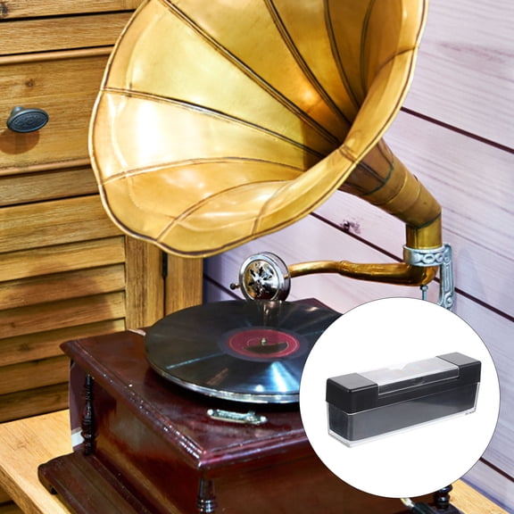 COMPUKAS Anti-Static Stylus and Record Player Cleaner Kit ABS Material 1 Set for Vinyl Turntable Maintenance