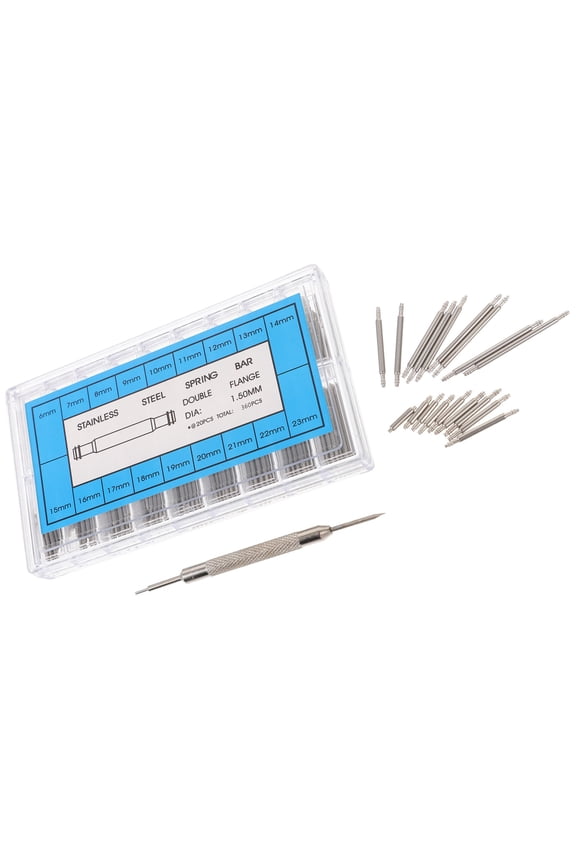 1 Watch Pin Remover Tool Set Plastic Double-Ended Pin Watch Fixing Tool Kit for Watch Repair