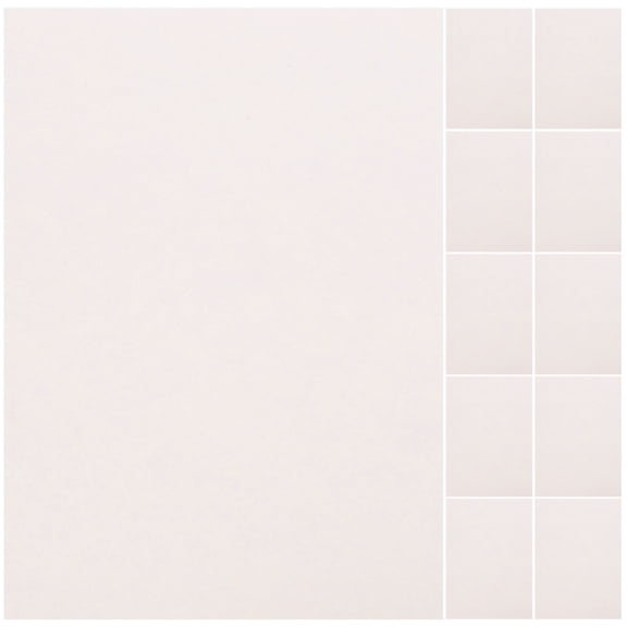 COMPUKAS 100 Sheets of Printer Paper Sticker Self Adhesive Vinyl Waterproof for General Users