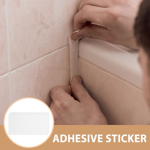 COMPUKAS 100Pcs Adhesive Pads Double Sided Clear Tape for DIY Decoration and Wall Art Fixing
