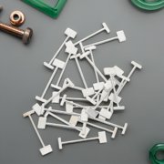 COMPUKAS 100-Piece Tile Leveling Clips with Steel Needle for Fast, Precise Wall and Floor Tile Installation