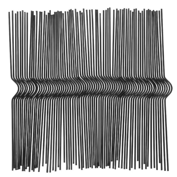COMPUKAS 100Pcs Small Wire Calendar Hooks with Sturdy Iron Wire for Hanging Calendars and Posters