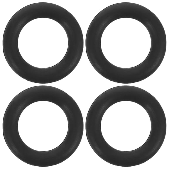 COMPUKAS 100Pcs Wear Resistant Black Rubber Grommets O Rings for Shower Head Hose Gasket