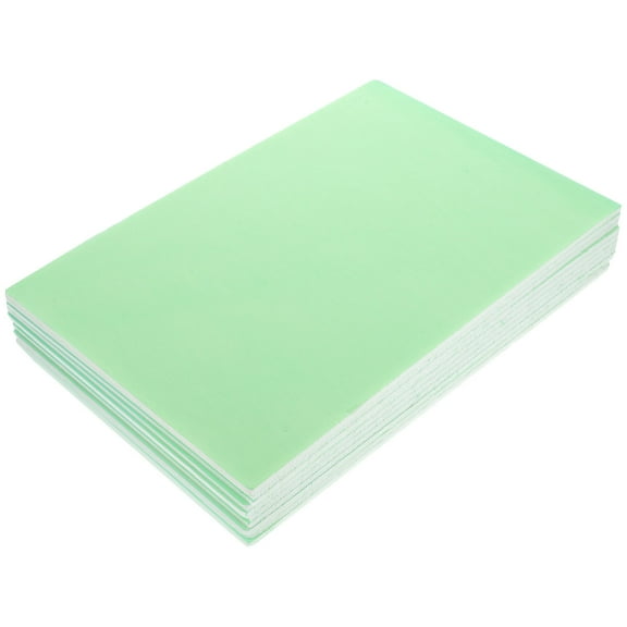 COMPUKAS 10Pcs Blank Foams Boards Green for DIY Projects and Model Making