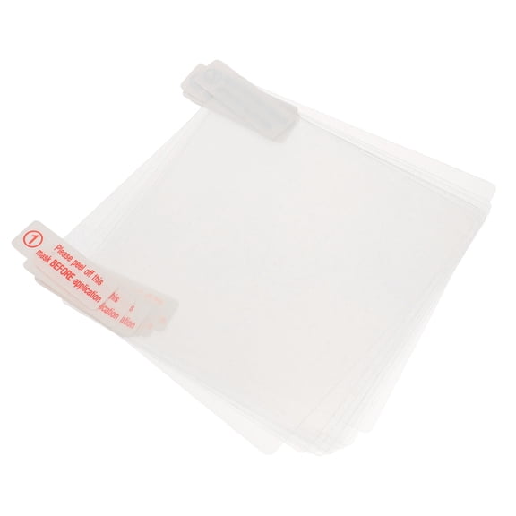 COMPUKAS 10-Pack Transparent Windshield Stickers Car Accessories Easy Install Electronic Toll Pass Tags