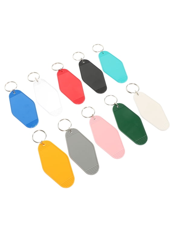 Id Label Tags Assorted Color Plastic and Iron for Easy Identification and Decor 10Pcs