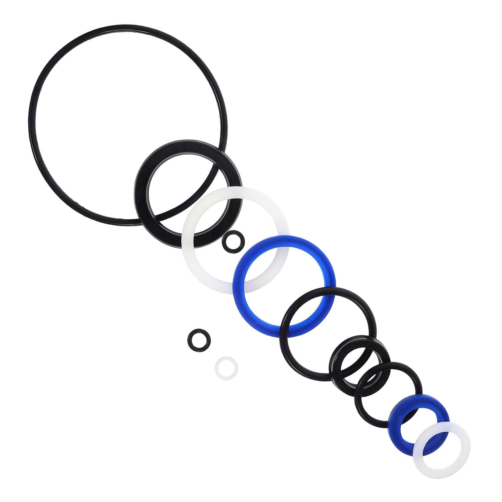COMPUKAS 10pcs Oil Seal Ring for Car Maintenance High Pressure Silicone ...