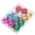 thumbnail image 1 of COMPUKAS 12Pcs Christmas Ball Ornaments Assorted Colors Versatile Hanging Decoration for Holiday Season, 1 of 7