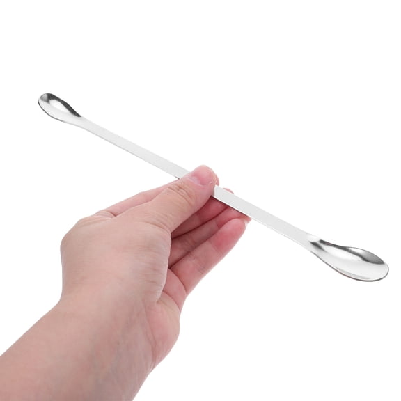 COMPUKAS Lab Mixing Spoon 12 Inch - Laboratory Scoop for Precise Sample Handling