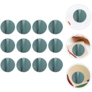 COMPUKAS 12Pcs Green Plastic Printmaking Mats Portable Cutting Board for DIY Paper Craft and Artwork