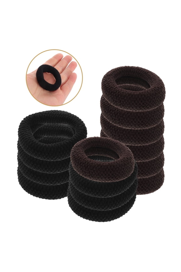 14PCS Thick High Elastic Hair Ties for Women, Fabric Bands for Sports, Everyday Use